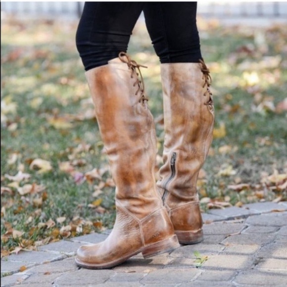 Bed Stu Shoes - BED STU Manchester II rustic tan leather 6.5 women boots